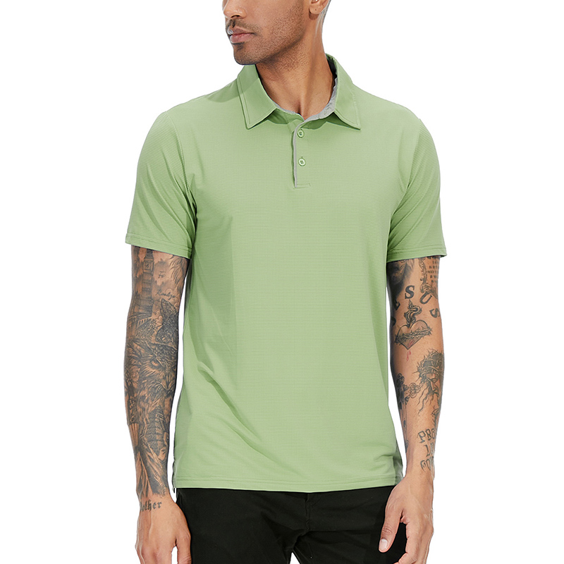 Running Gear Essential - Men's Quick Dry Athletic Polo Shirt