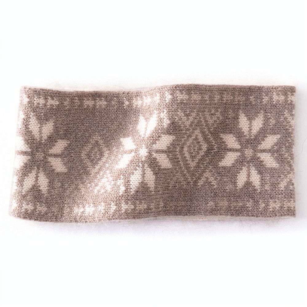 Running Gear To Keep Warm - Elegant Ethnic Knit Headband Winter Warm