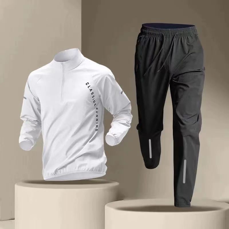 Korean Casual Sports Suit Men' - Running Gear Youth ulasan dan harga