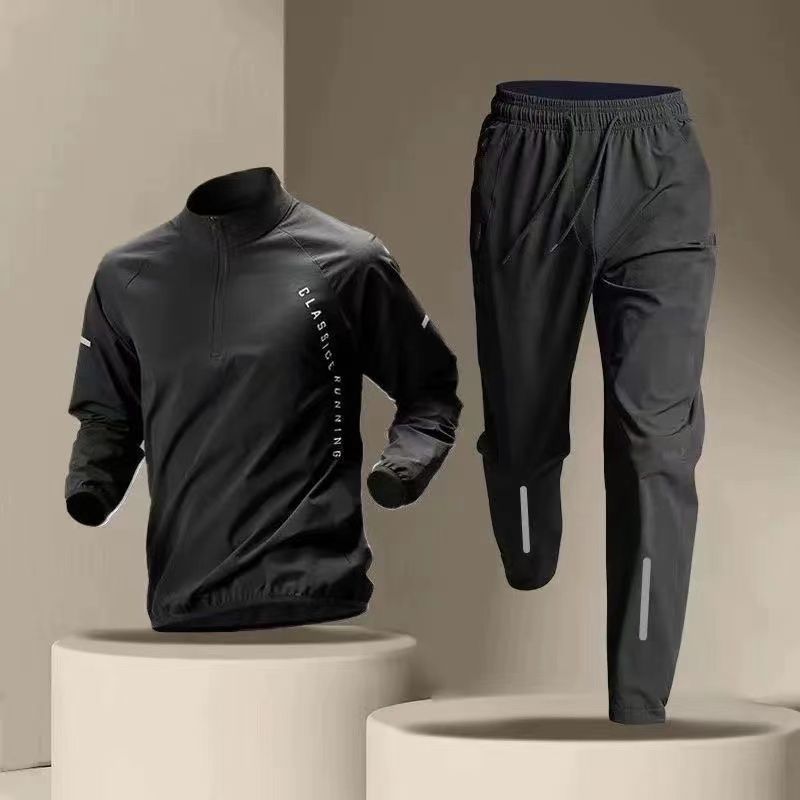 Korean Casual Sports Suit Men' - Running Gear Youth ulasan dan harga