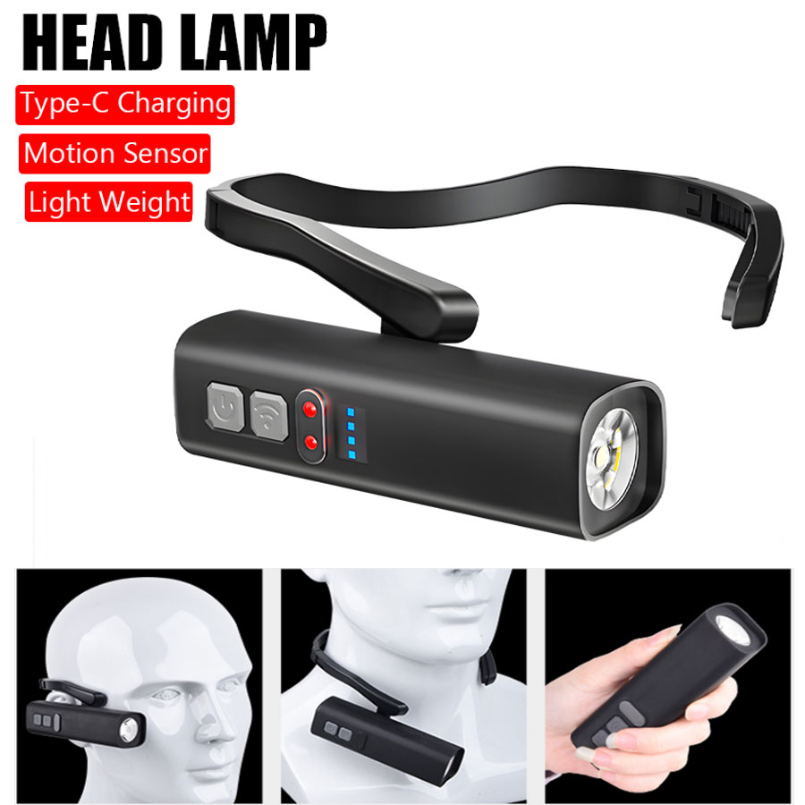 Super Bright Ear Clip Headlamp - Running Headlamp Led ulasan dan harga