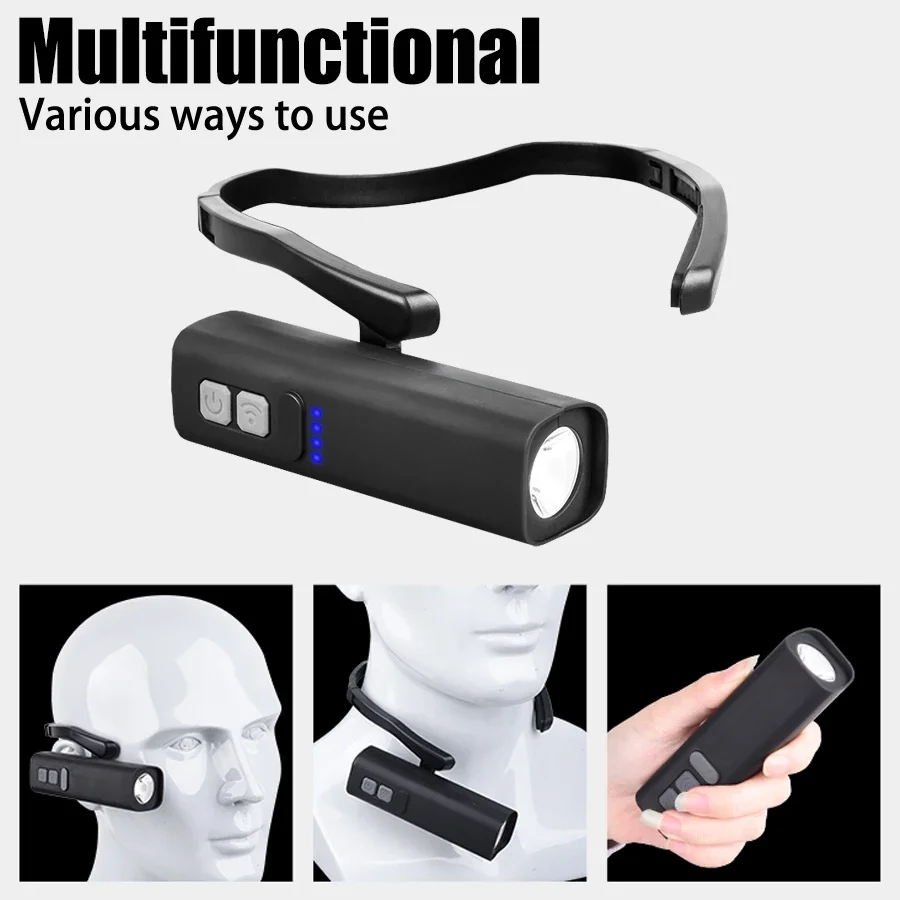 Super Bright Ear Clip Headlamp - Running Headlamp Led ulasan dan harga