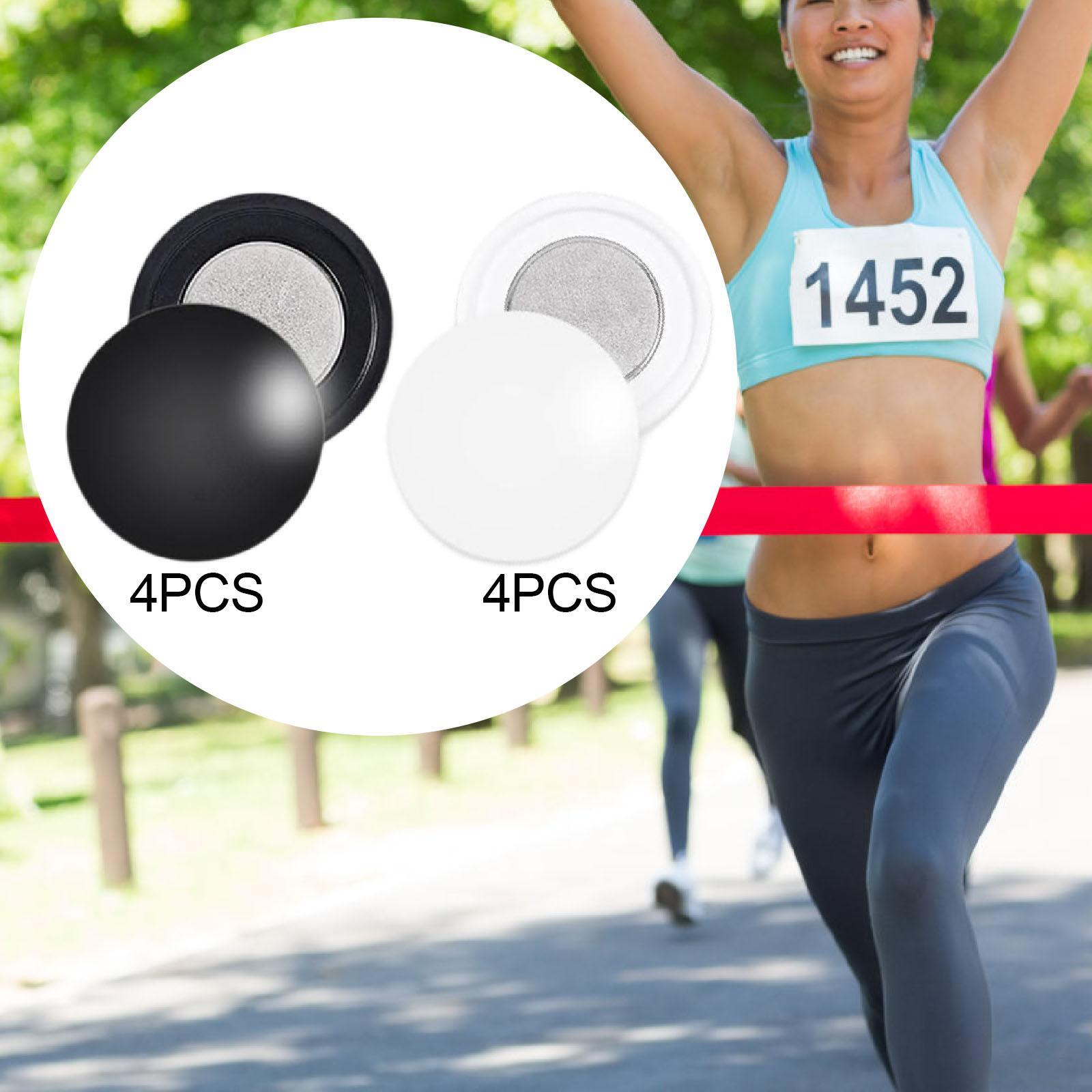 4 Pair Magnetic Race Bib Clips - Running Gear Cool ulasan dan harga