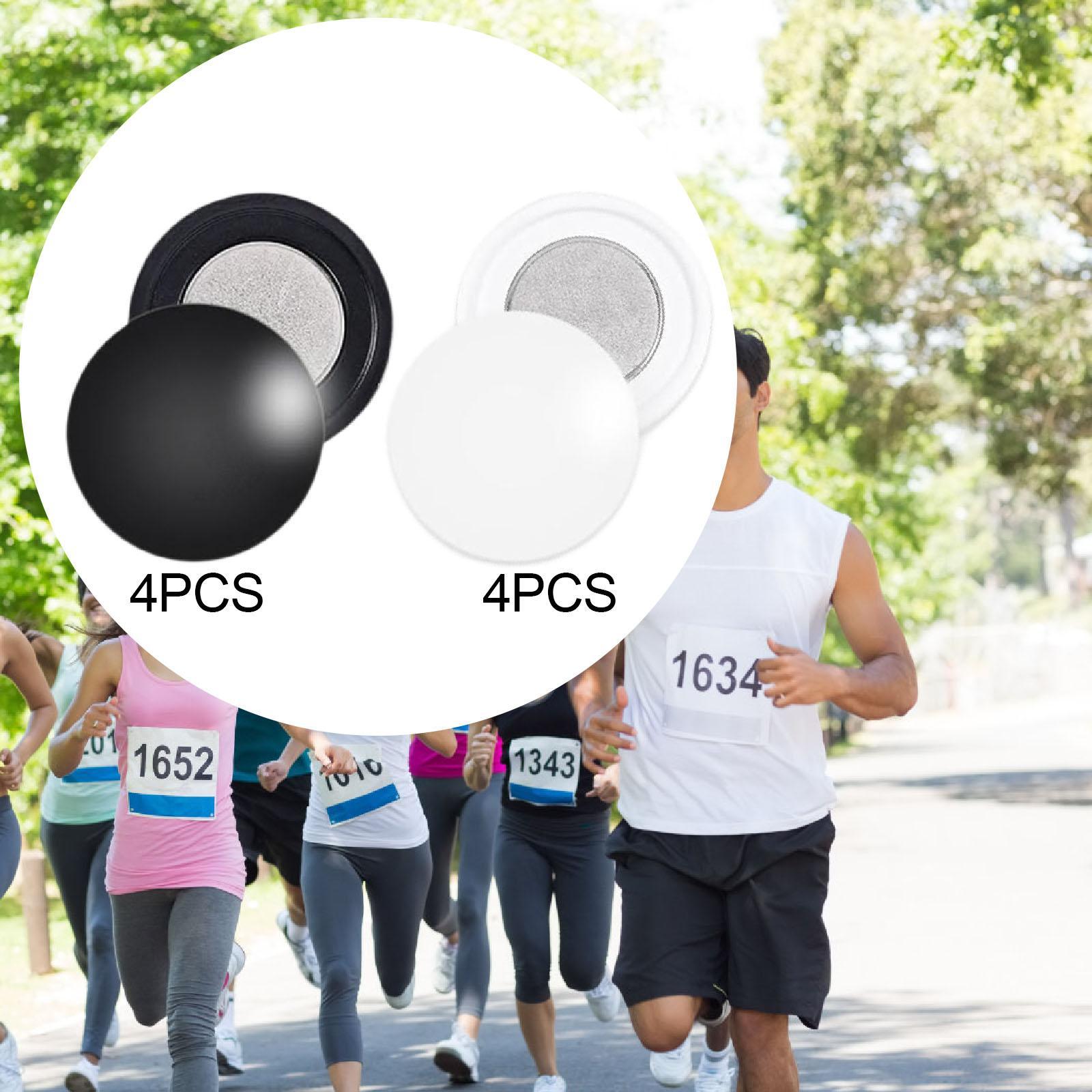 4 Pair Magnetic Race Bib Clips - Running Gear Cool ulasan dan harga