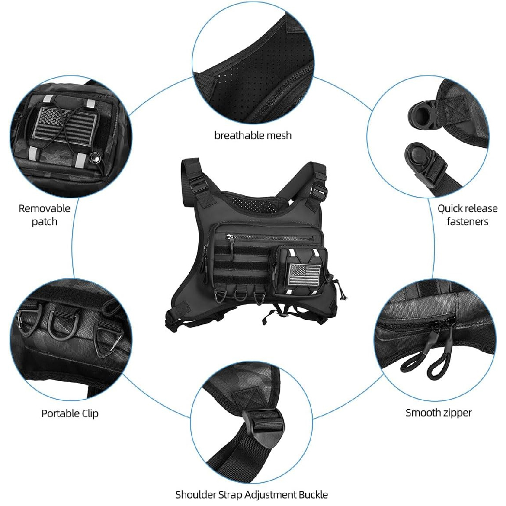 1PCS Reflective Cycling Chest  - Running Gear Cool ulasan dan harga