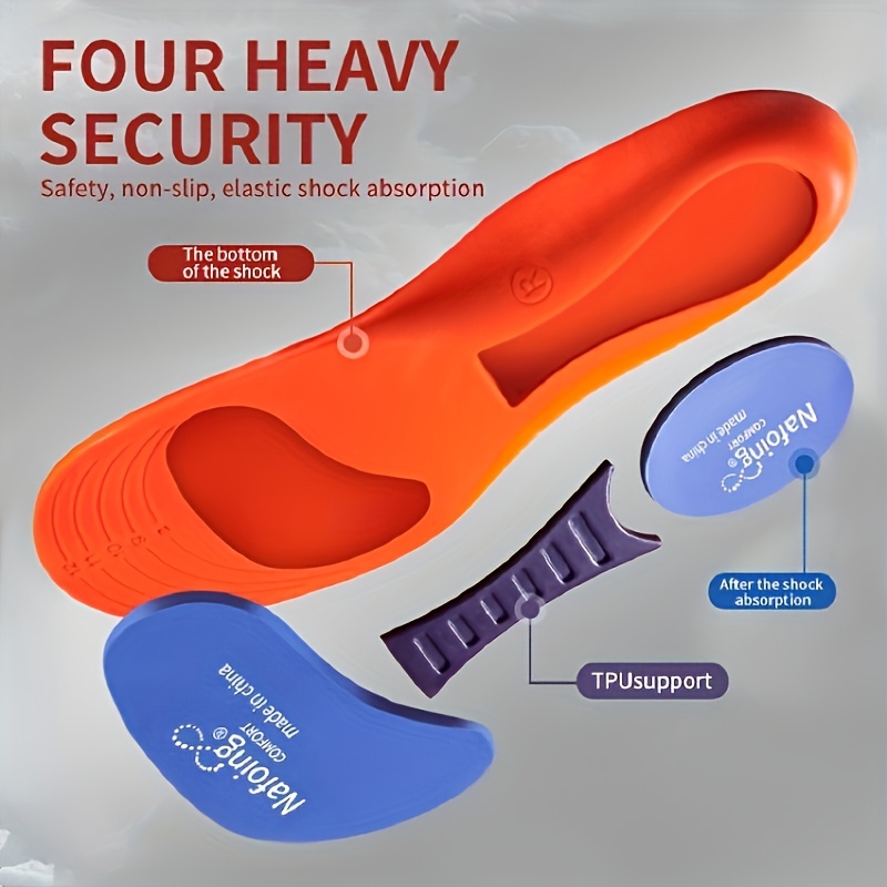 EVA Shock Absorption Comfortab - Insole Arch Support ulasan dan harga