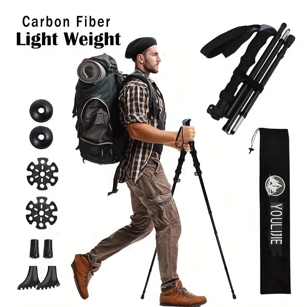 2 Pack Lightweight 100% Carbon - Trekking Pole Carbon ulasan dan harga