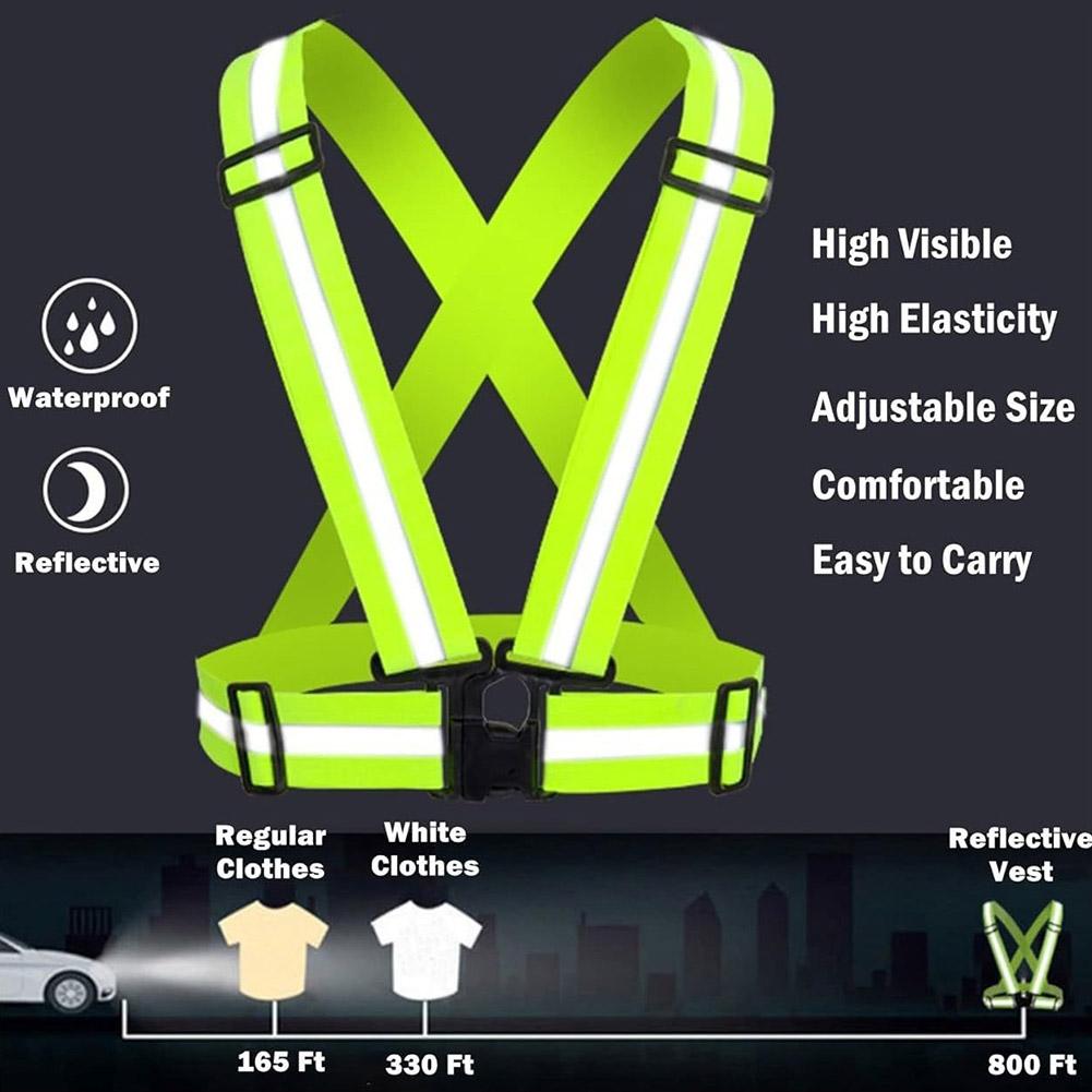Universal Highlight Adjustable - Reflective Running Gear Vest ulasan dan harga