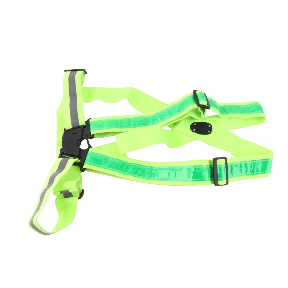 New Polyester LED Safety Vest  - Reflective Running Gear Vest ulasan dan harga