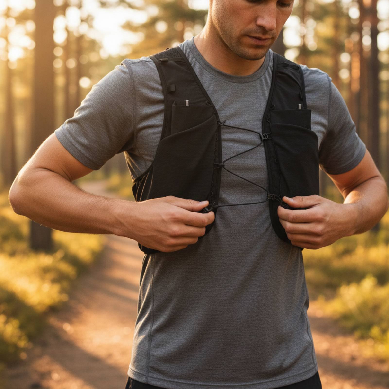 Lightweight Running Vest Porta - Reflective Running Gear Vest ulasan dan harga