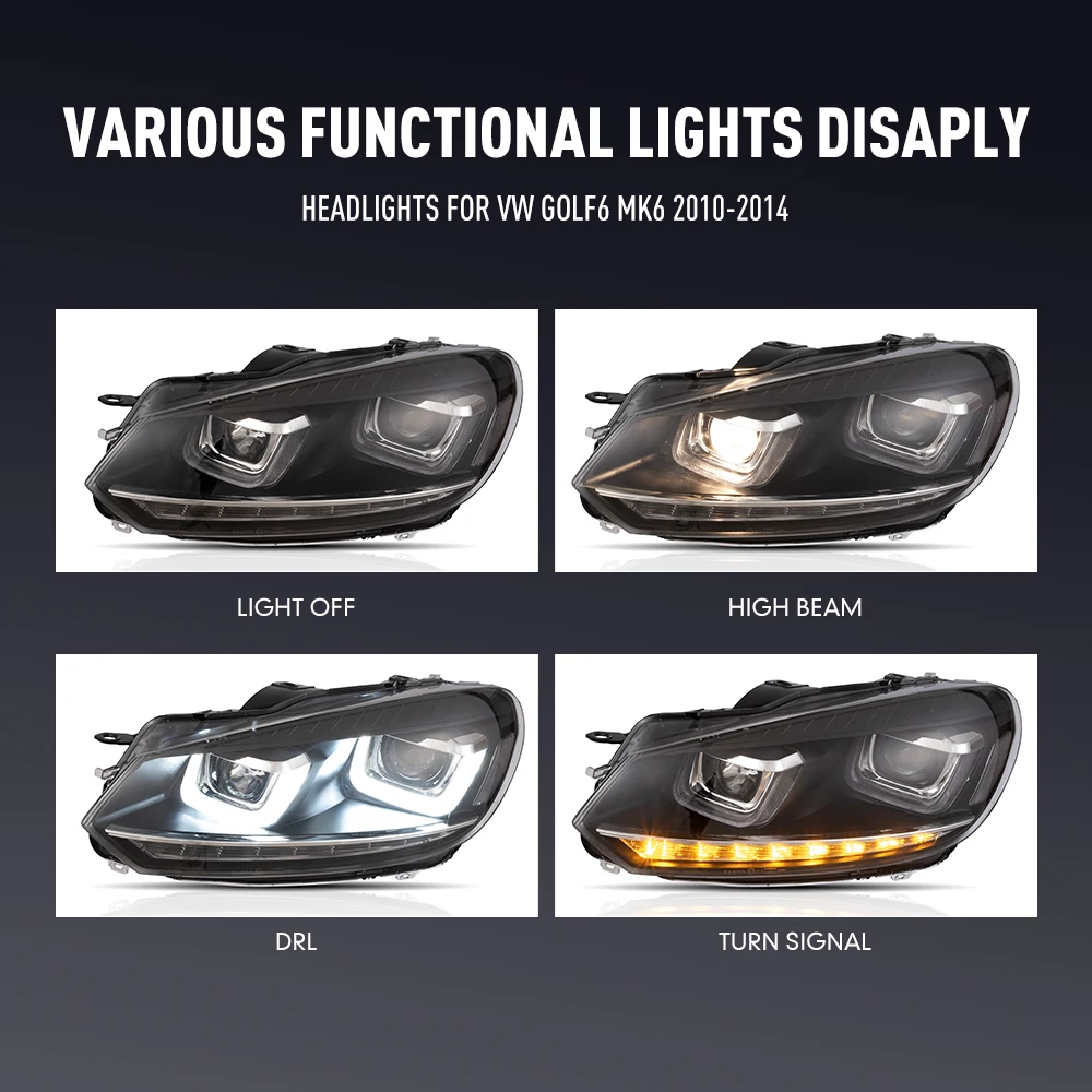 2PCs Car Styling Head Lamp for - Running Headlamp Led ulasan dan harga