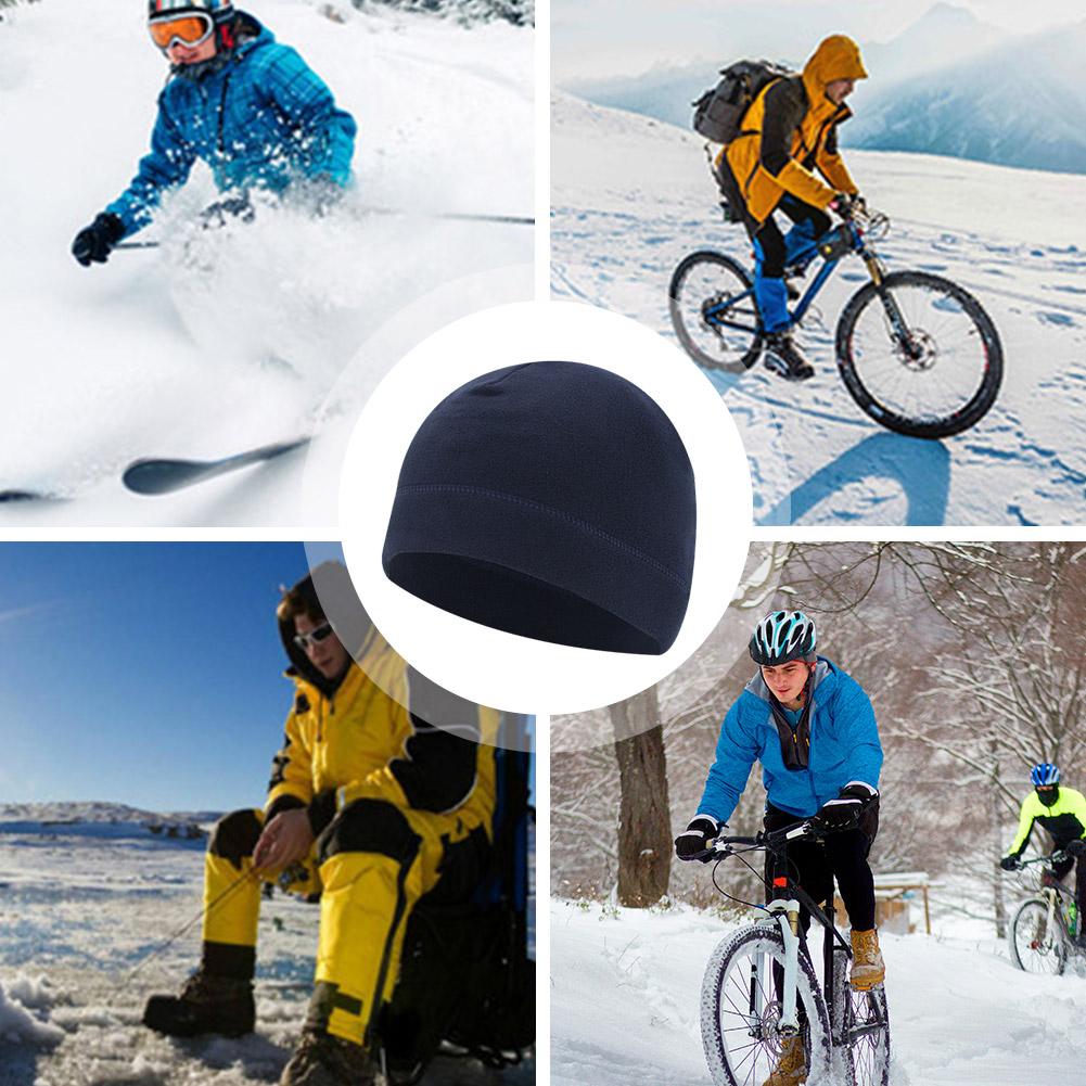 Winter Polar Fleece Cap Men Wo - Running Gear Cool ulasan dan harga