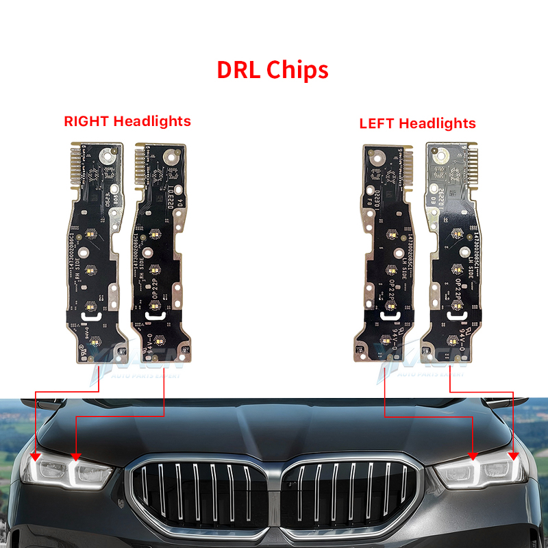 Yellow White Red LED DRL Board - Running Headlamp Led ulasan dan harga