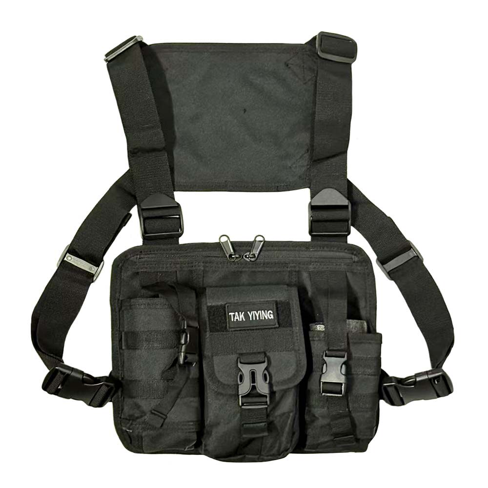 QX Tactical Vest Chest Bag Mul - Running Gear Hydration ulasan dan harga