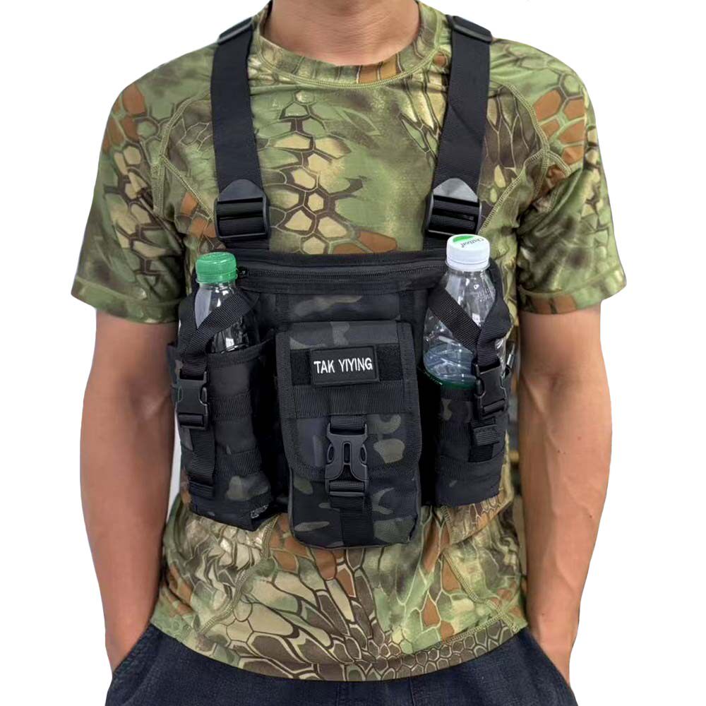 QX Tactical Vest Chest Bag Mul - Running Gear Hydration ulasan dan harga