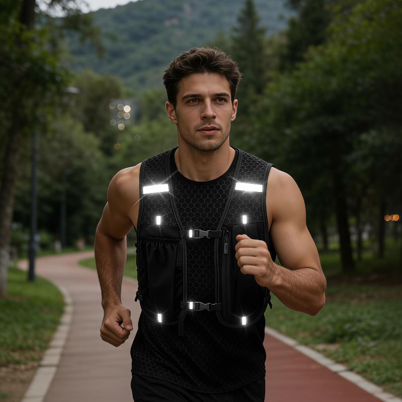 New Running Vest Unisex Lightw - Reflective Running Gear Vest ulasan dan harga