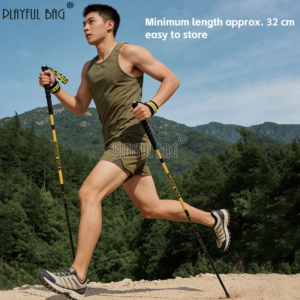 Carbon Fiber Trekking Poles 4- - Trekking Pole Carbon ulasan dan harga