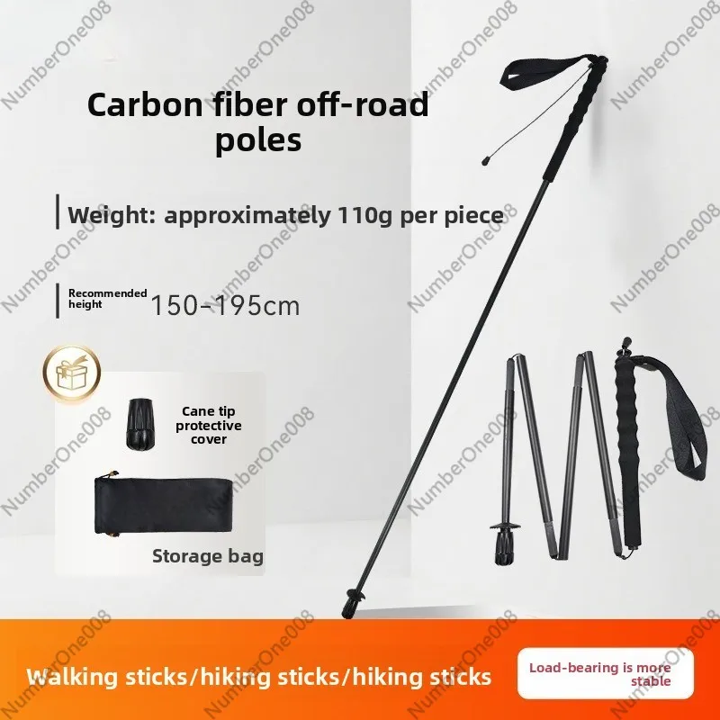 Ultra-Light Carbon Fiber Foldi - Trekking Pole Carbon ulasan dan harga