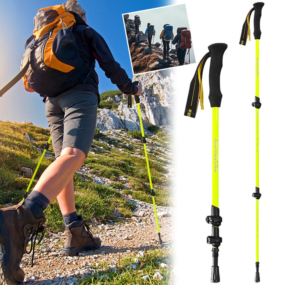 Ultralight Foldable 3-sections - Trekking Pole Carbon ulasan dan harga