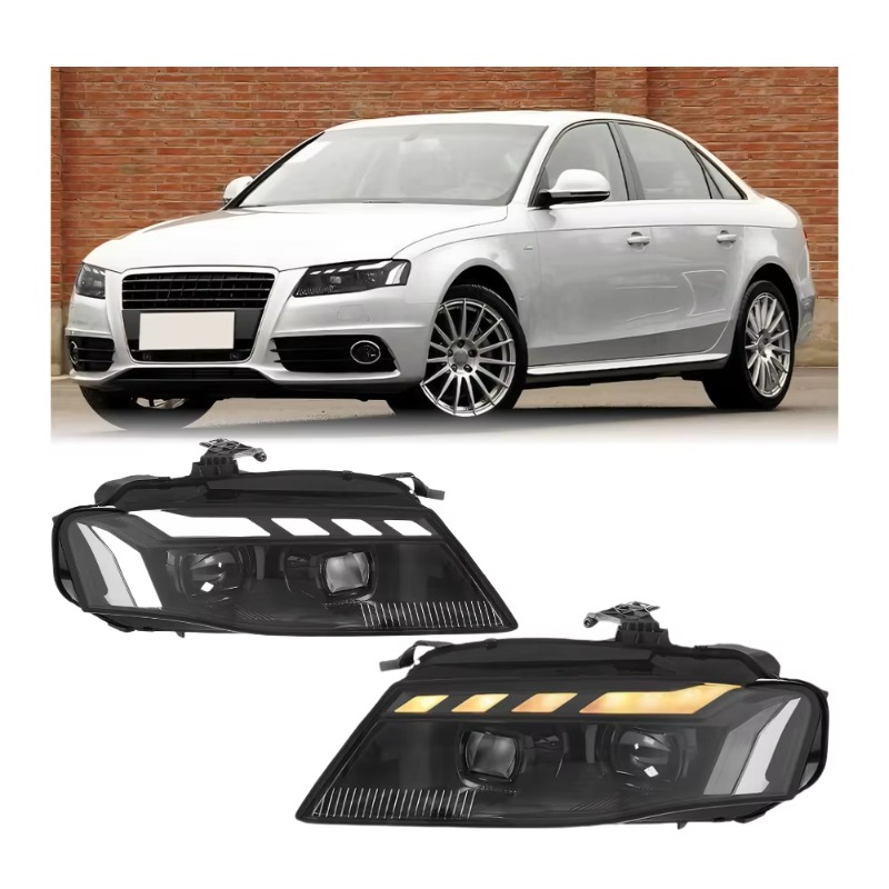 For Audi A4 B8 Headlight 2008- - Running Headlamp Led ulasan dan harga