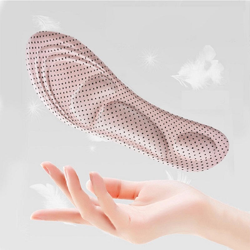 4D Memory Foam Cuttable Cushio - Insole Arch Support ulasan dan harga