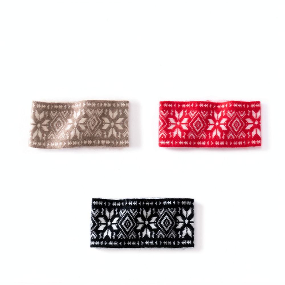 Elegant Ethnic Knit Headband W - Running Gear To Keep Warm ulasan dan harga