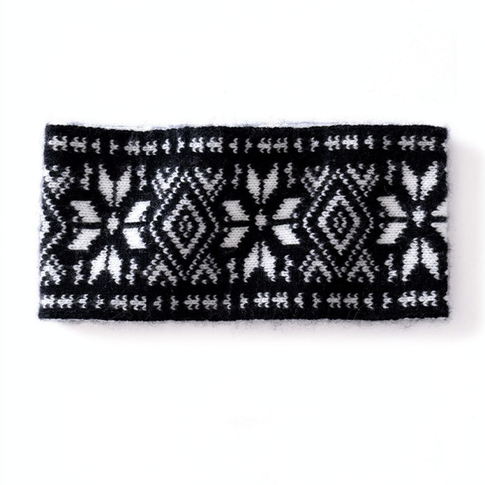 Elegant Ethnic Knit Headband W - Running Gear To Keep Warm ulasan dan harga