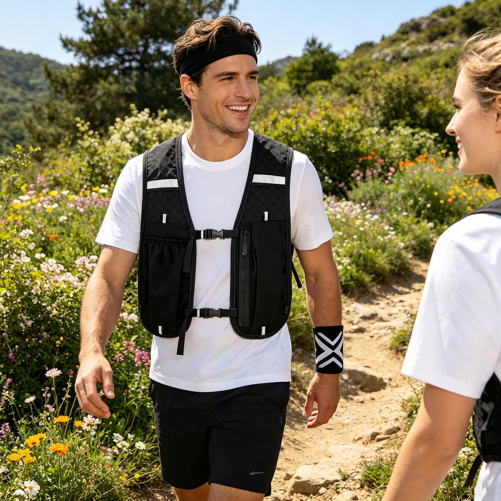 Running Safety Vest Sports Hyd - Running Gear Hydration ulasan dan harga