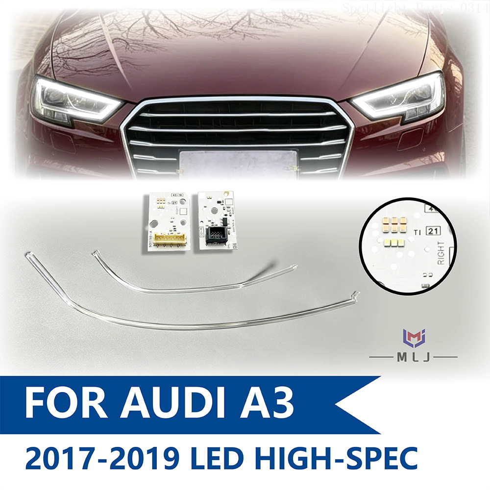 For Audi A3 8V Facelift 2017-2 - Running Headlamp Led ulasan dan harga
