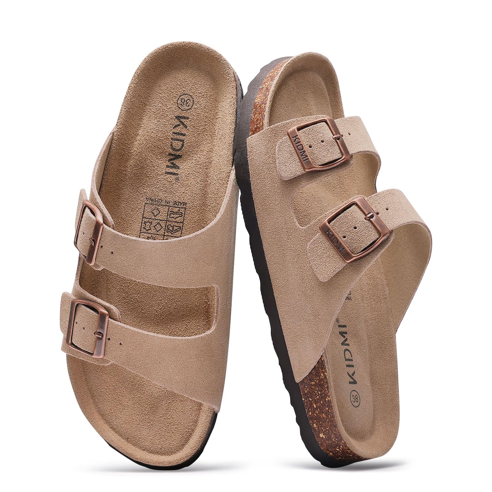 Litfun Classic Cork Sandals Fo - Insole Arch Support ulasan dan harga