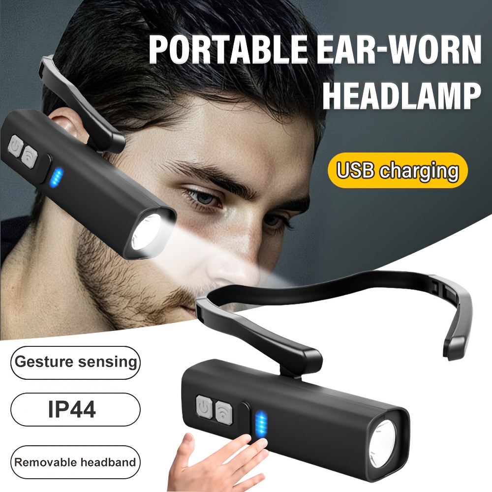 2025 Ear Clip Headlamp– Bright - Running Headlamp Led ulasan dan harga